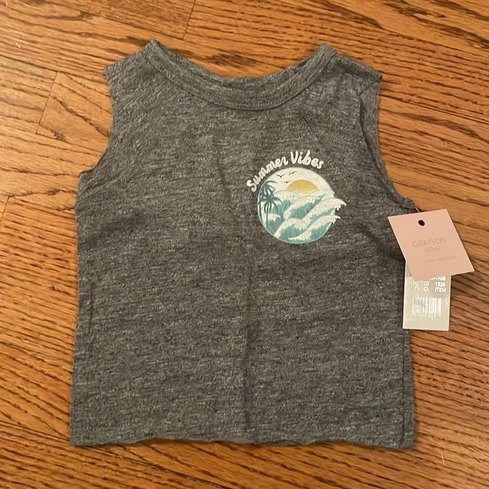 NEW Grayson Mini Toddler Waves Tank Top